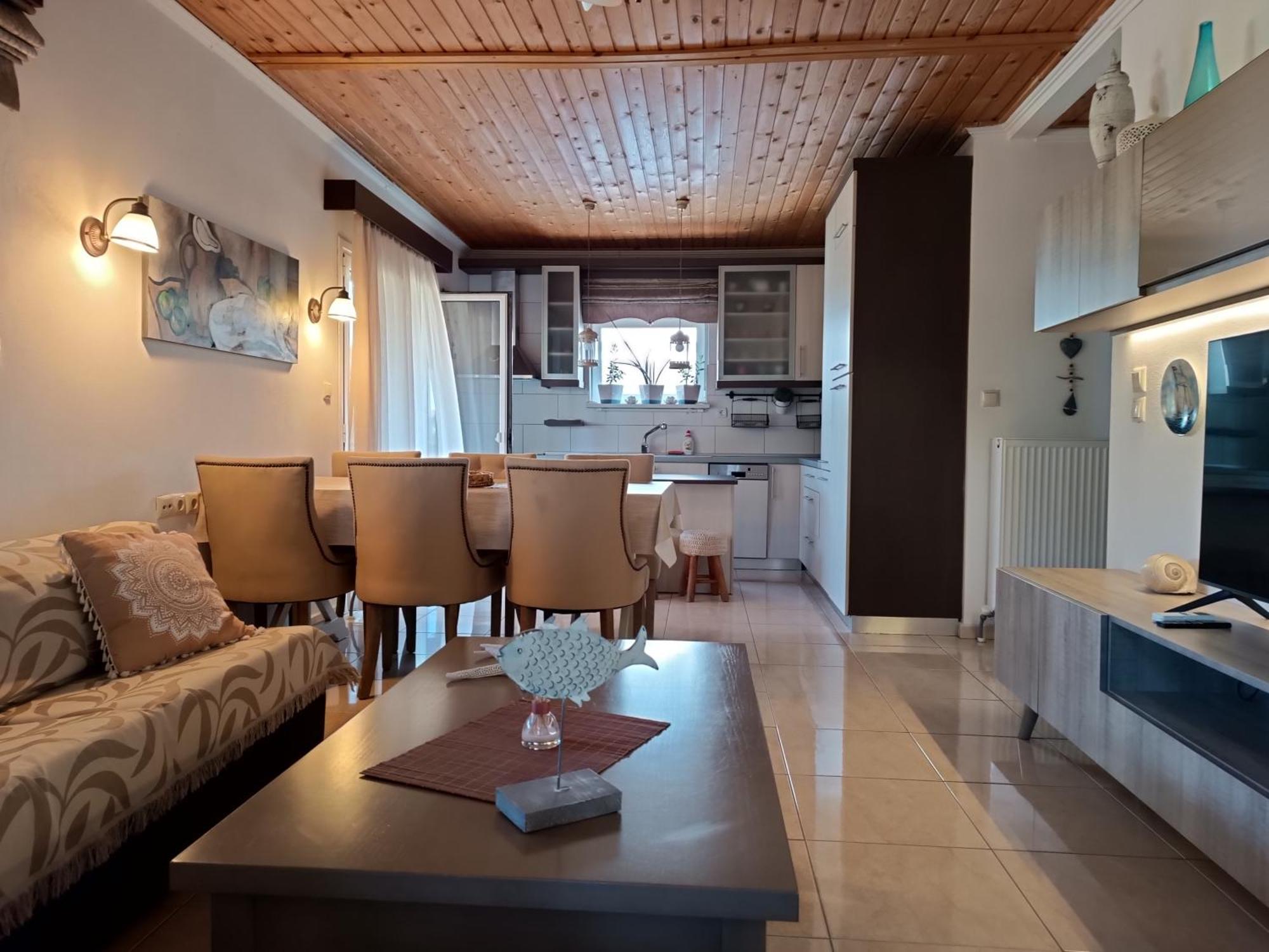 Niki Apartments Sea View Attic Platamonas Quarto foto